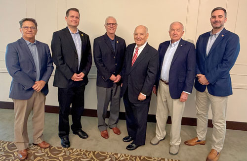 Wendall Davis recognized for years of service on the board