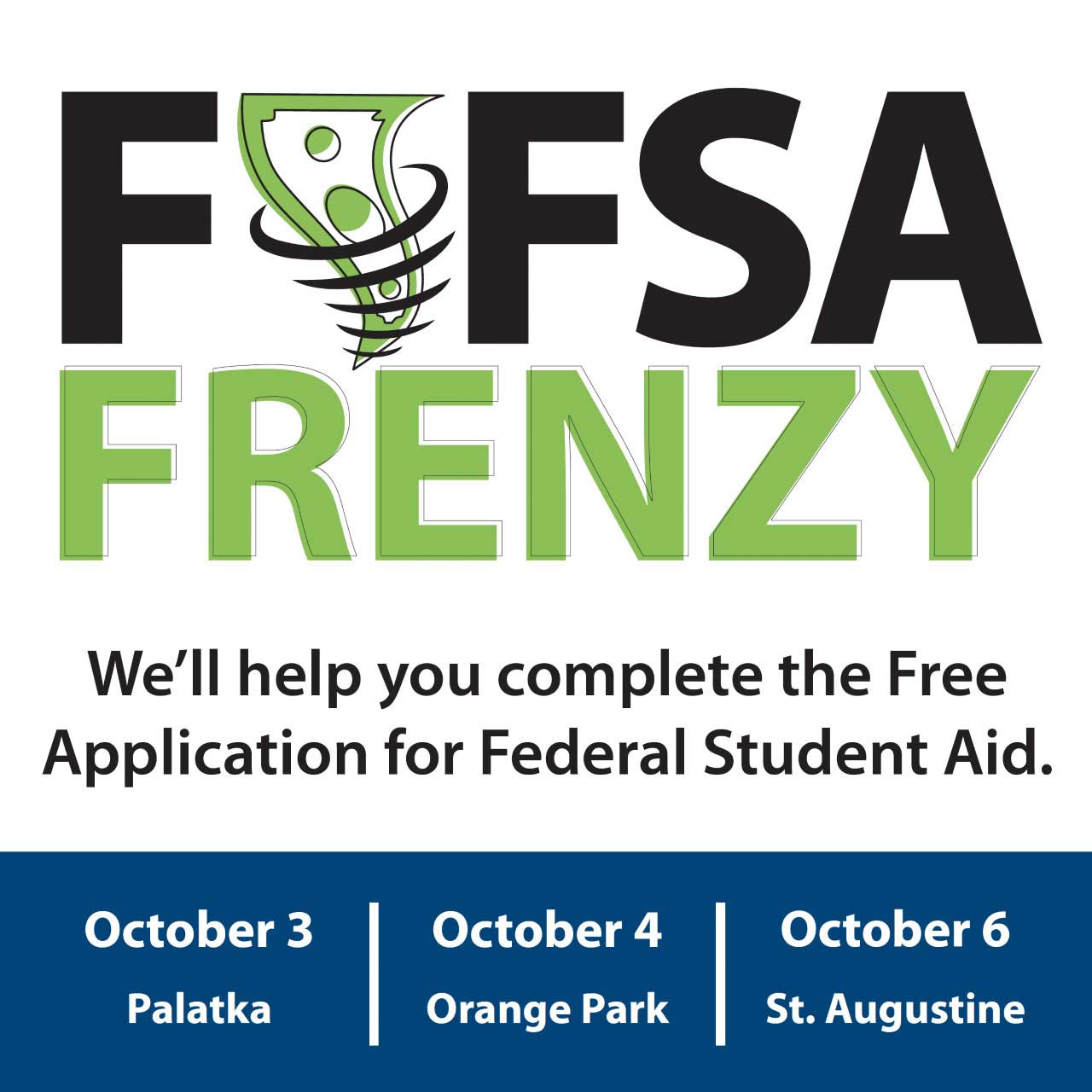 FAFSA Frenzy October 2022 events