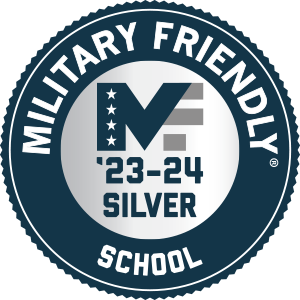 2023-2024 Military Friendly® School logo