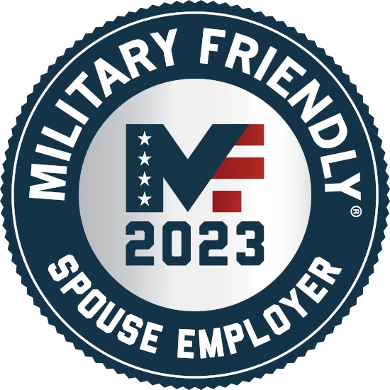 2023 Military Friendly® Spouse Employer School logo