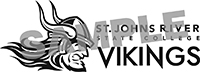 bw horizontal viking logo