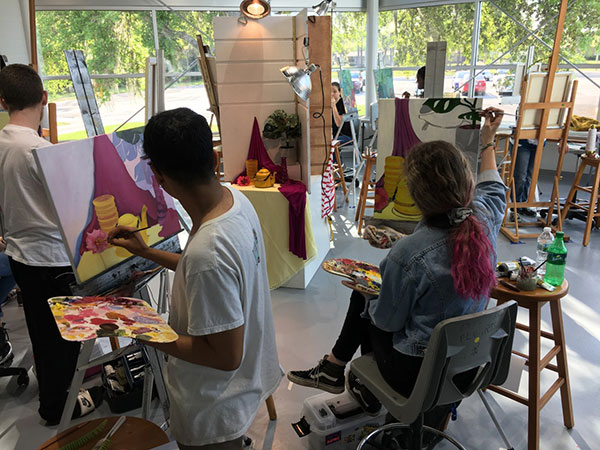 FloArts painting studio