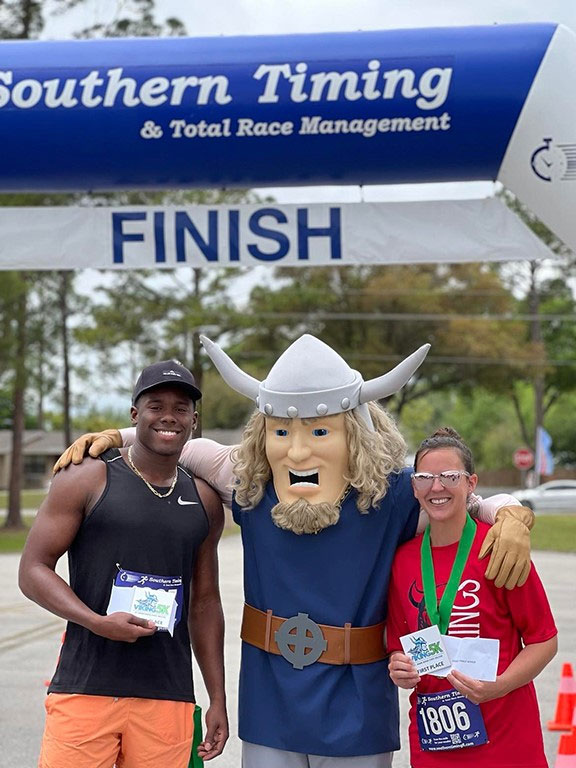 St. Johns River State College’s annual Viking 5K winners