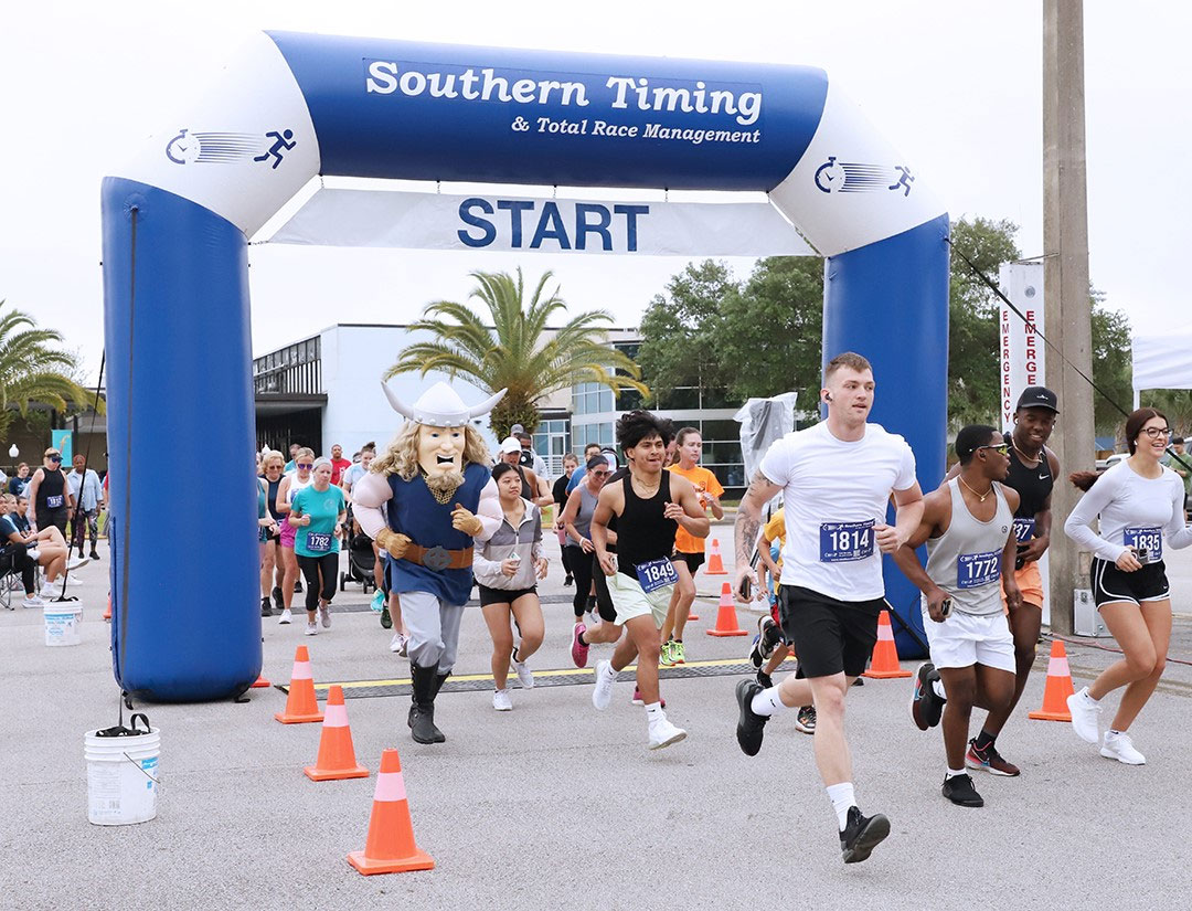 St. Johns River State College’s annual Viking 5K start