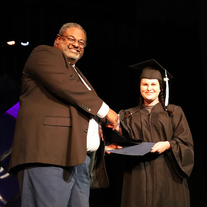 Adult Education graduation - Kaylee Thornton