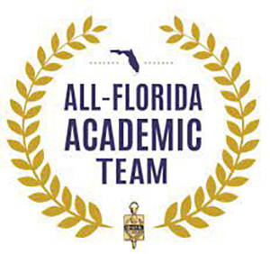 Florida College System 2023 All-Florida Academic Team logo