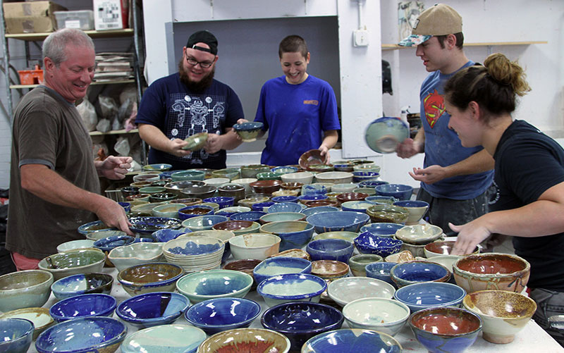 Empty Bowls fundraiser