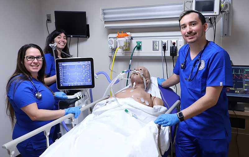Radiologic Technology and Respiratory Care program students