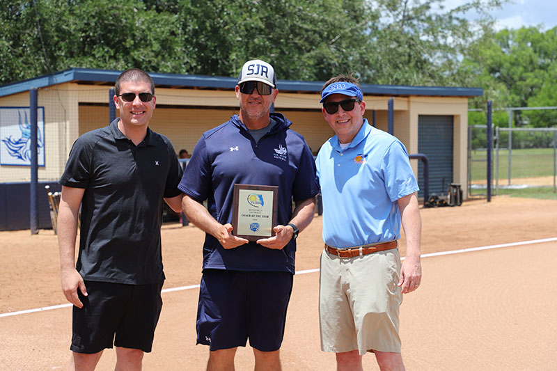 SJR State softball head coach Joe Pound named FCSAA Coach of the Year