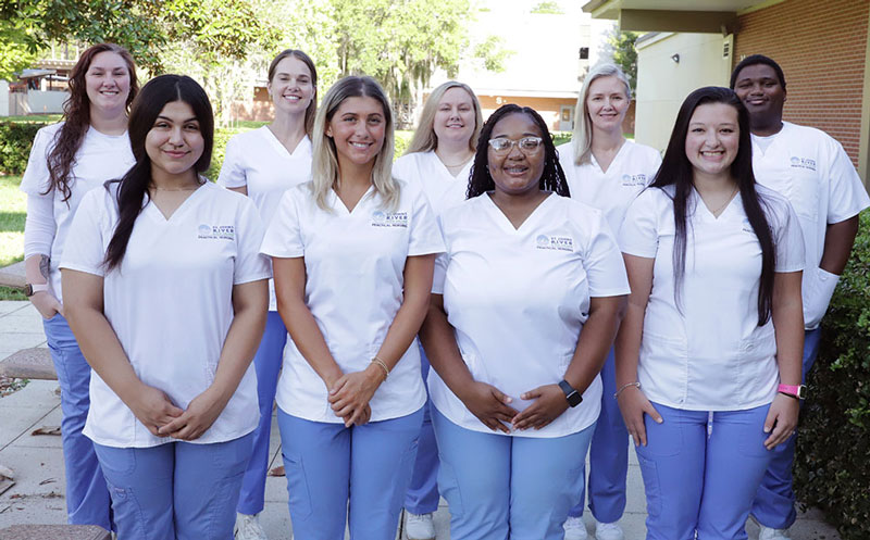 Palatka campus graduates for Practical Nursing (LPN)