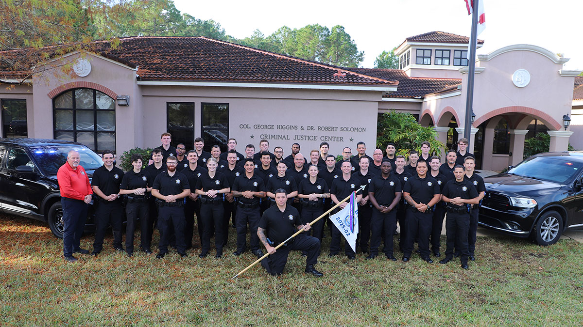 Criminal Justice Academy graduates