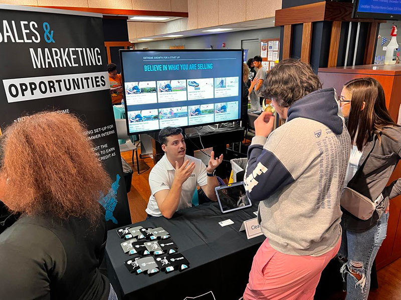 Local and regional employers at SJR State Career Fair