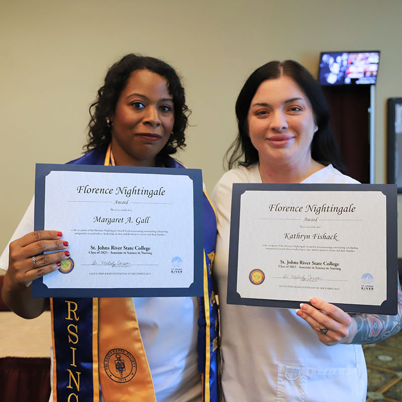 Florence Nightingale Award: Margaret Gall and Kathryn Fishack