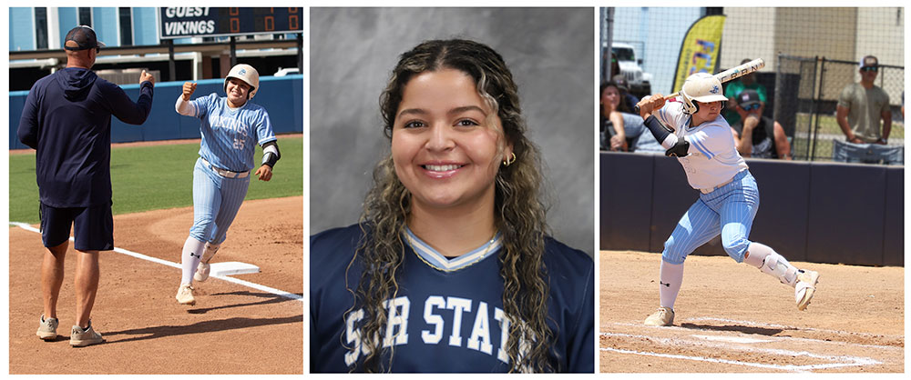 softball catcher/infield Princess Arredondo