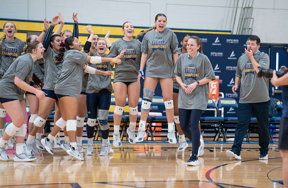 Vikings volleyball team