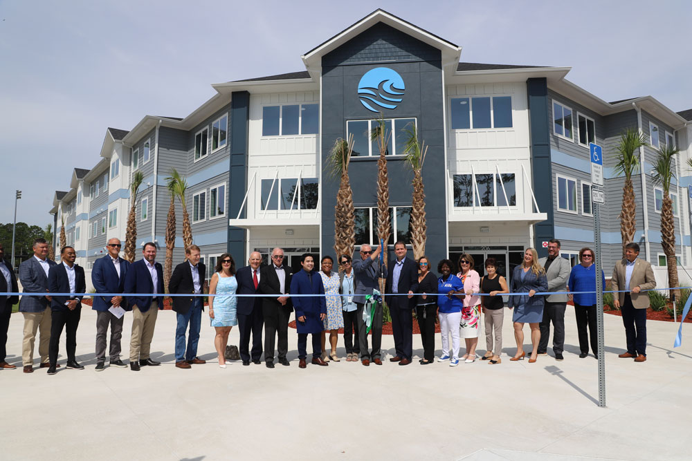 Student Housing, ribbion cutting ceremony
