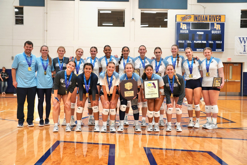 volleyball team has claimed the state championship