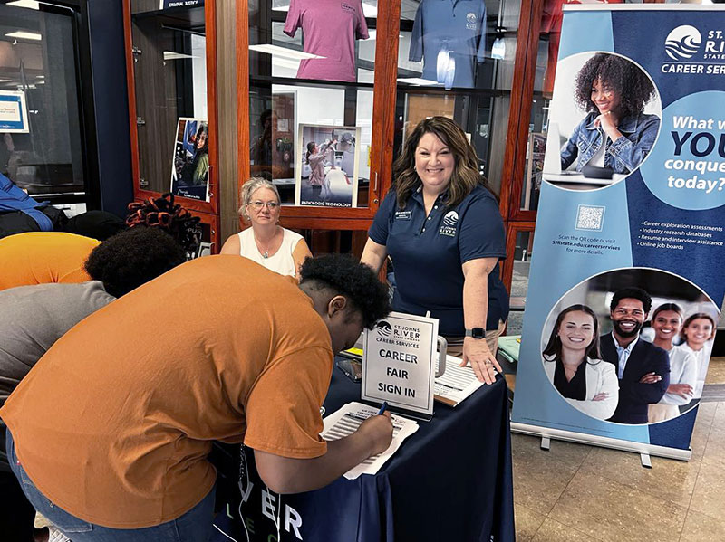 Wide range of job opportunities from entry-level to professional roles at SJR State Career Fair